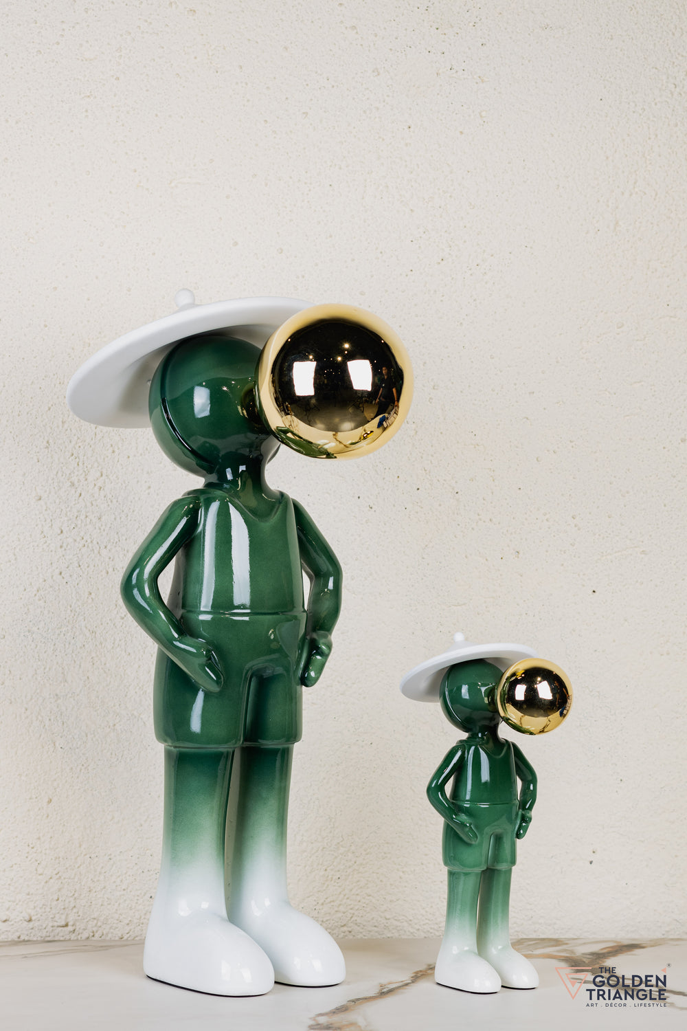 Miro Sphere Sculpture - Green