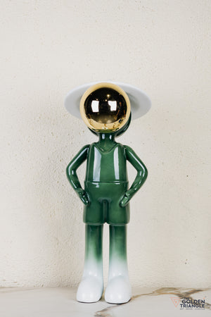 Miro Sphere Sculpture - Green