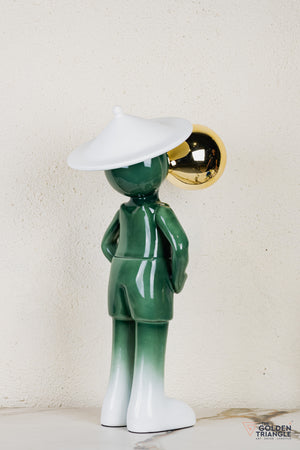 Miro Sphere Sculpture - Green