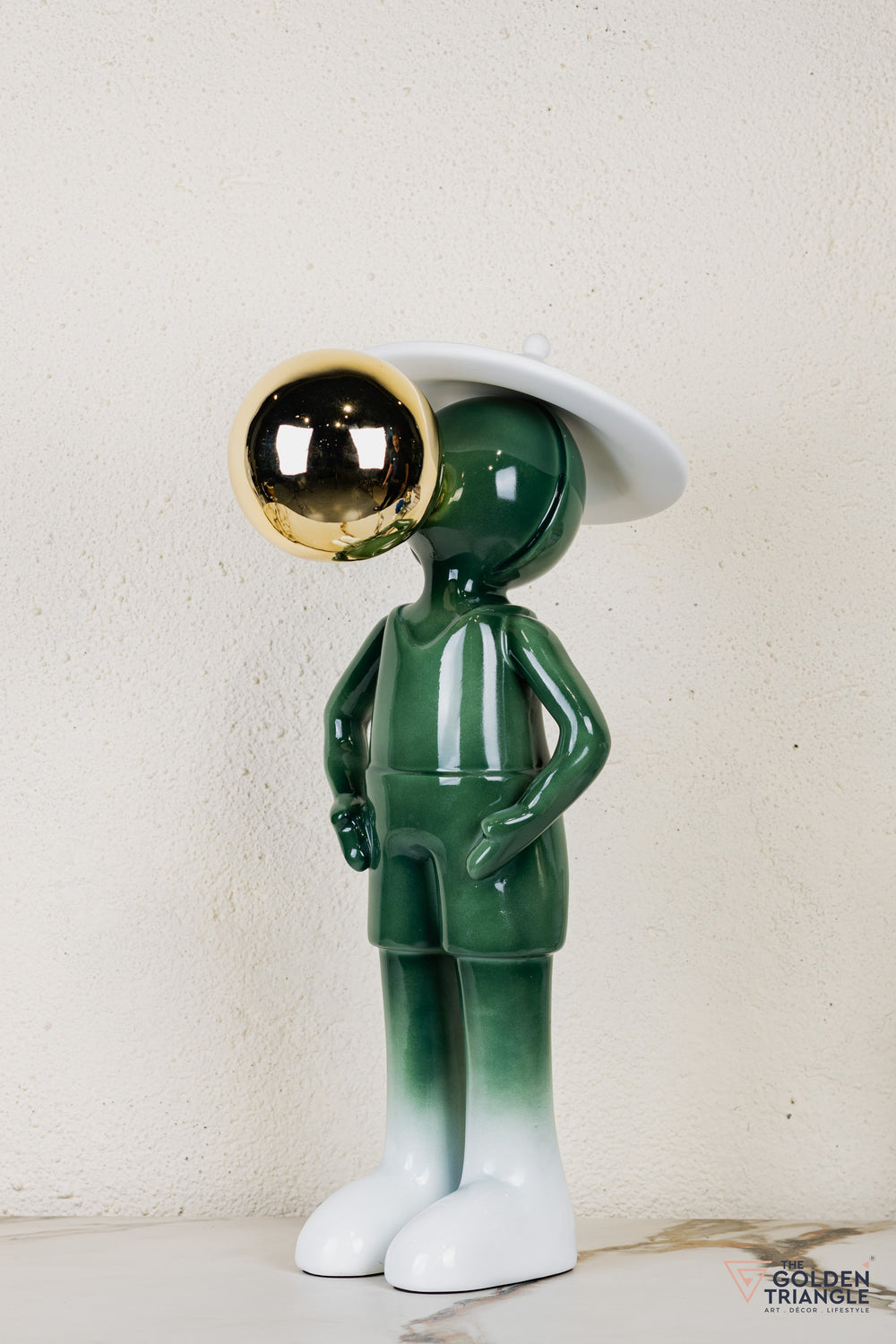 Miro Sphere Sculpture - Green