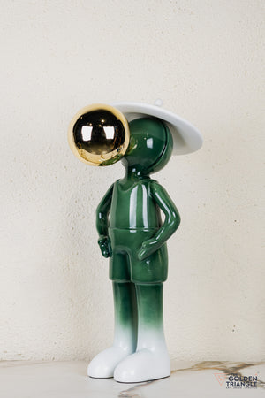 Miro Sphere Sculpture - Green