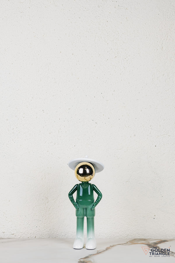 Miro Sphere Sculpture - Green
