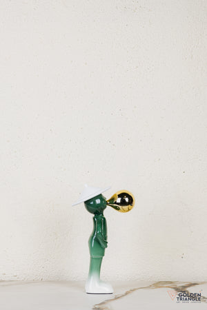 Miro Sphere Sculpture - Green