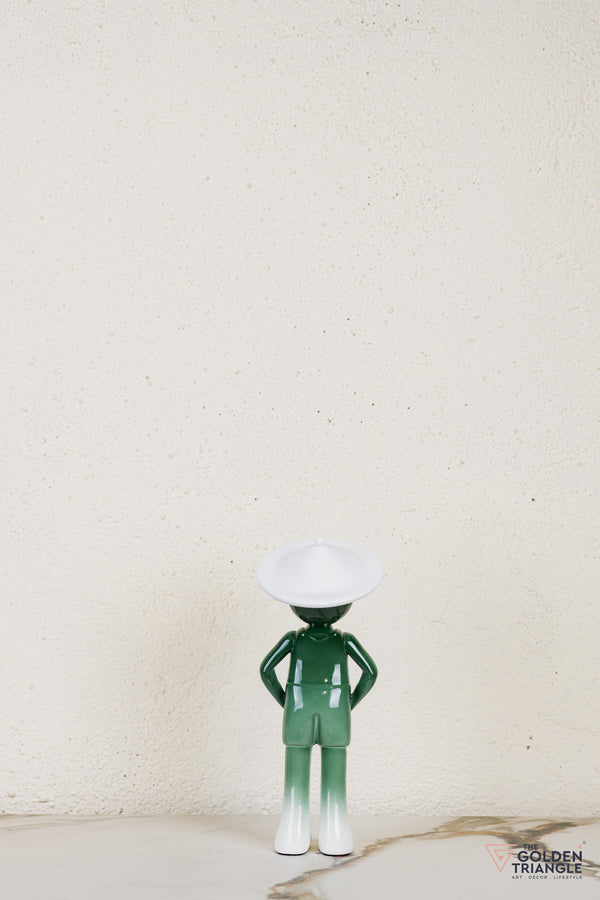 Miro Sphere Sculpture - Green