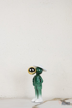 Miro Sphere Sculpture - Green