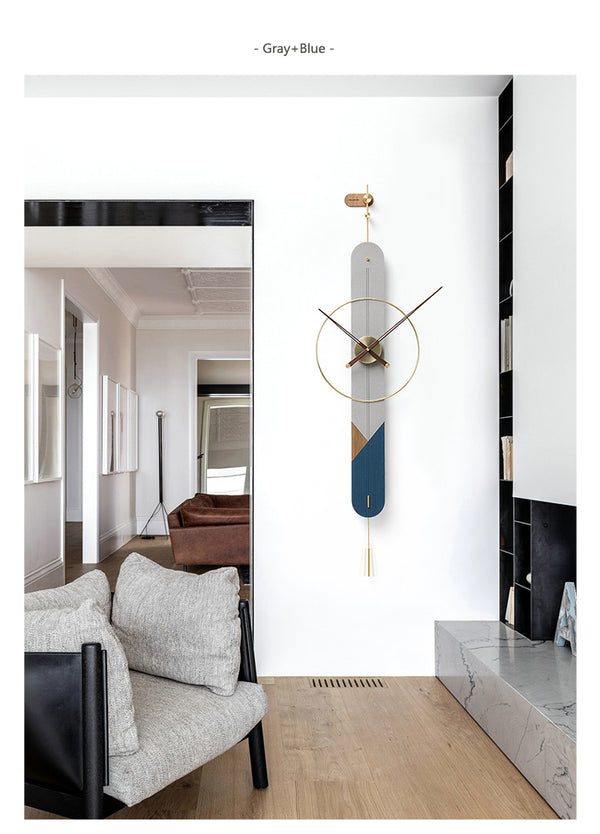 Perry Wall Clock - Blue