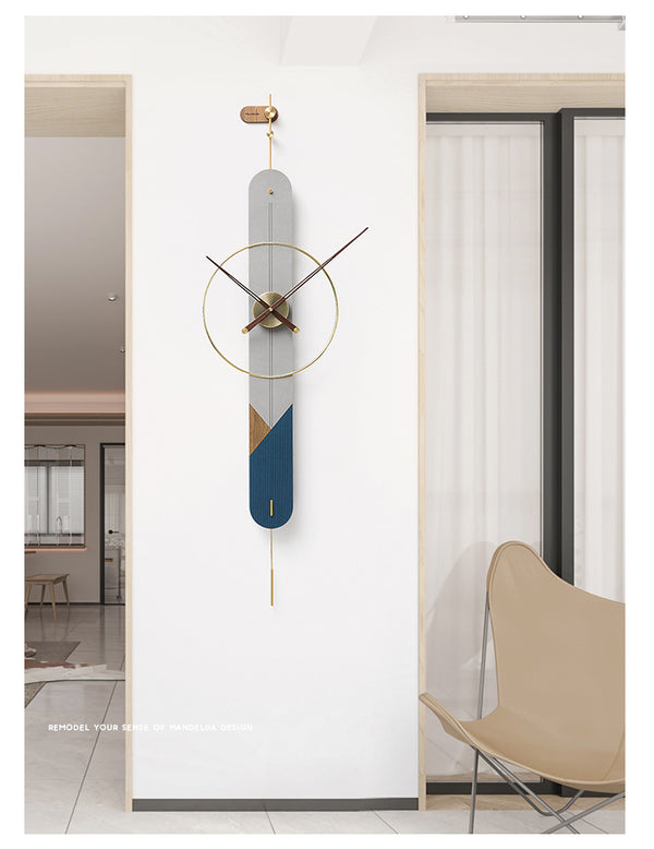 Perry Wall Clock - Blue