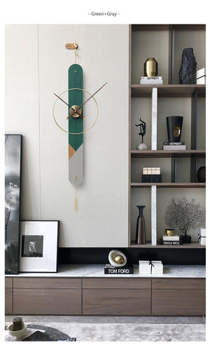 Perry Wall Clock - Green