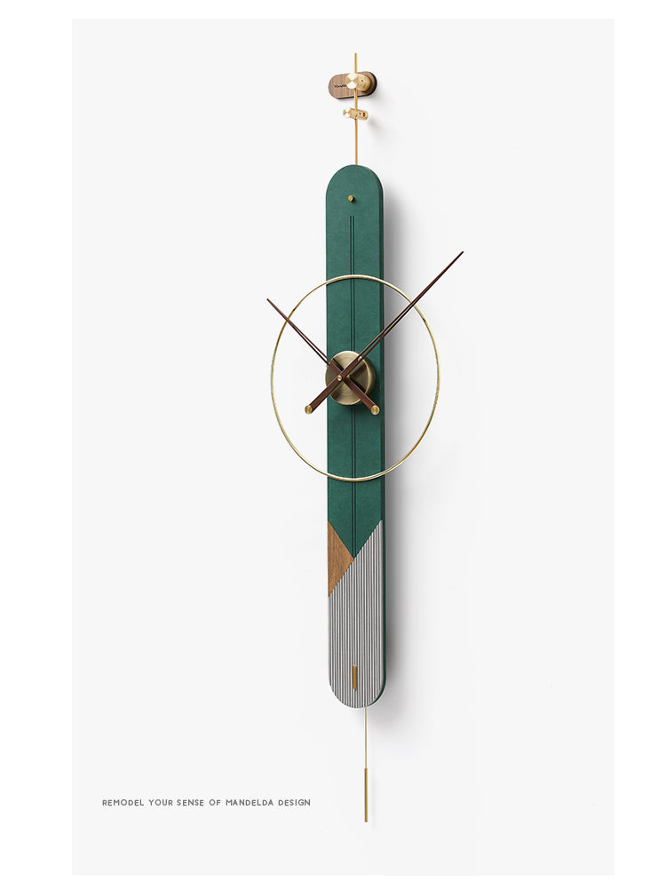 Perry Wall Clock - Green