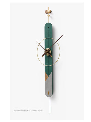Perry Wall Clock - Green