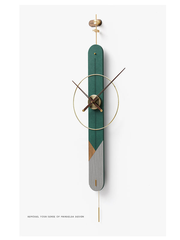 Perry Wall Clock - Green