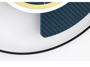 Zoe Wall clock - Blue