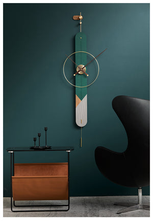 Perry Wall Clock - Green