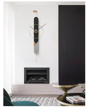 Perry Wall Clock - Black