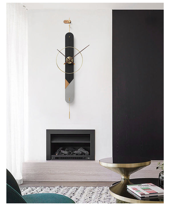 Perry Wall Clock - Black