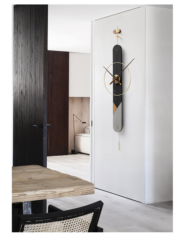 Perry Wall Clock - Black