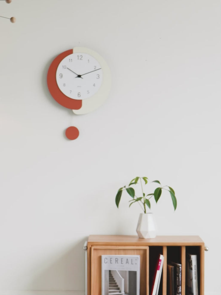 Reika Wall Clock - Cyan