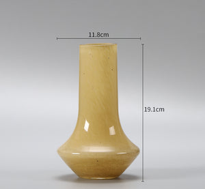 Spring Awakening Glass Vase - Yellow
