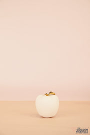 Gold Leafed Ceramic Apple