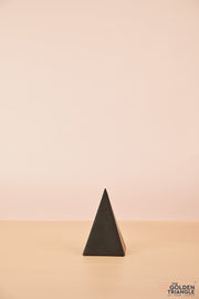 Pyramid Geometric Tabletop Artefact - Black