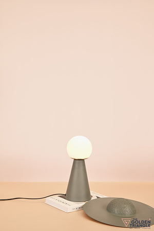 Enchanted Hat Ceramic Lamp - Gray