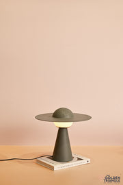 Enchanted Hat Ceramic Lamp - Gray
