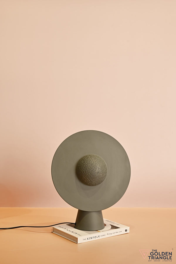 Enchanted Hat Ceramic Lamp - Gray