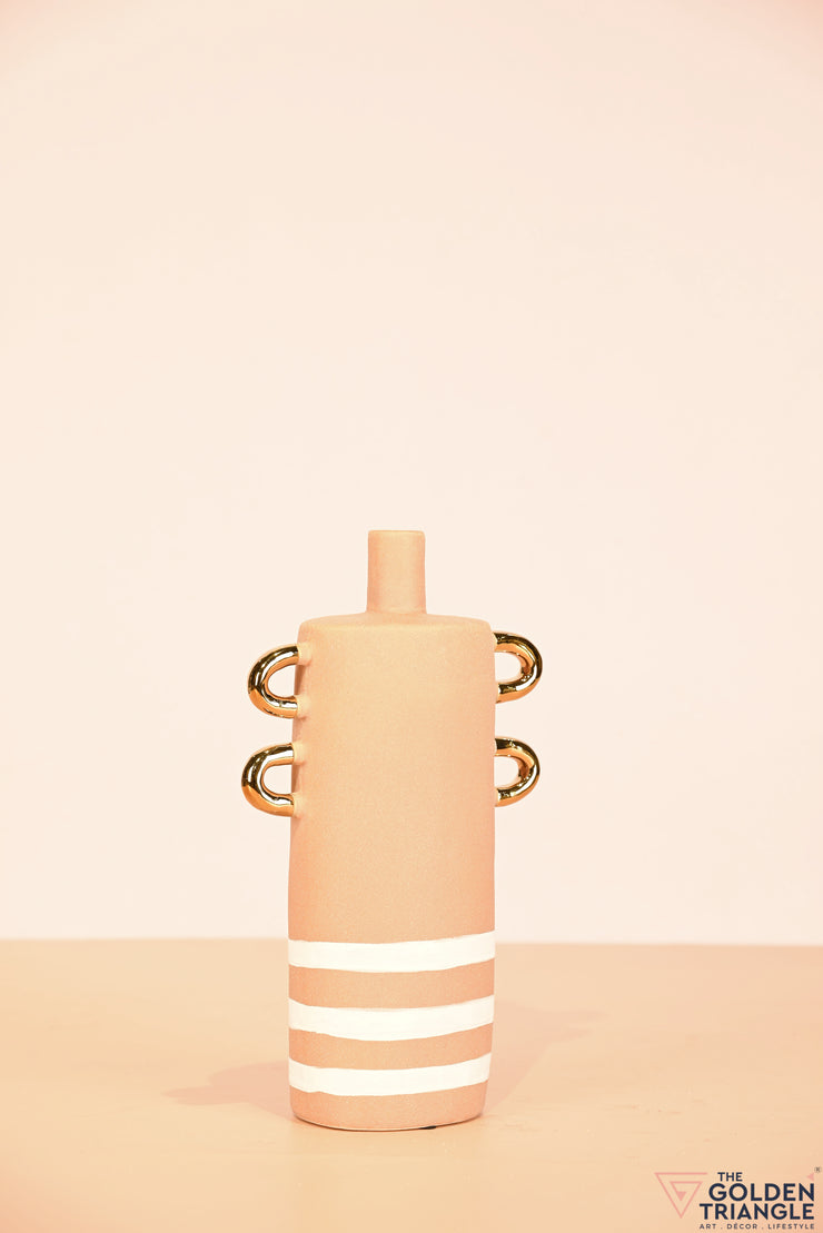 Vellichore ceramic vase - Peach