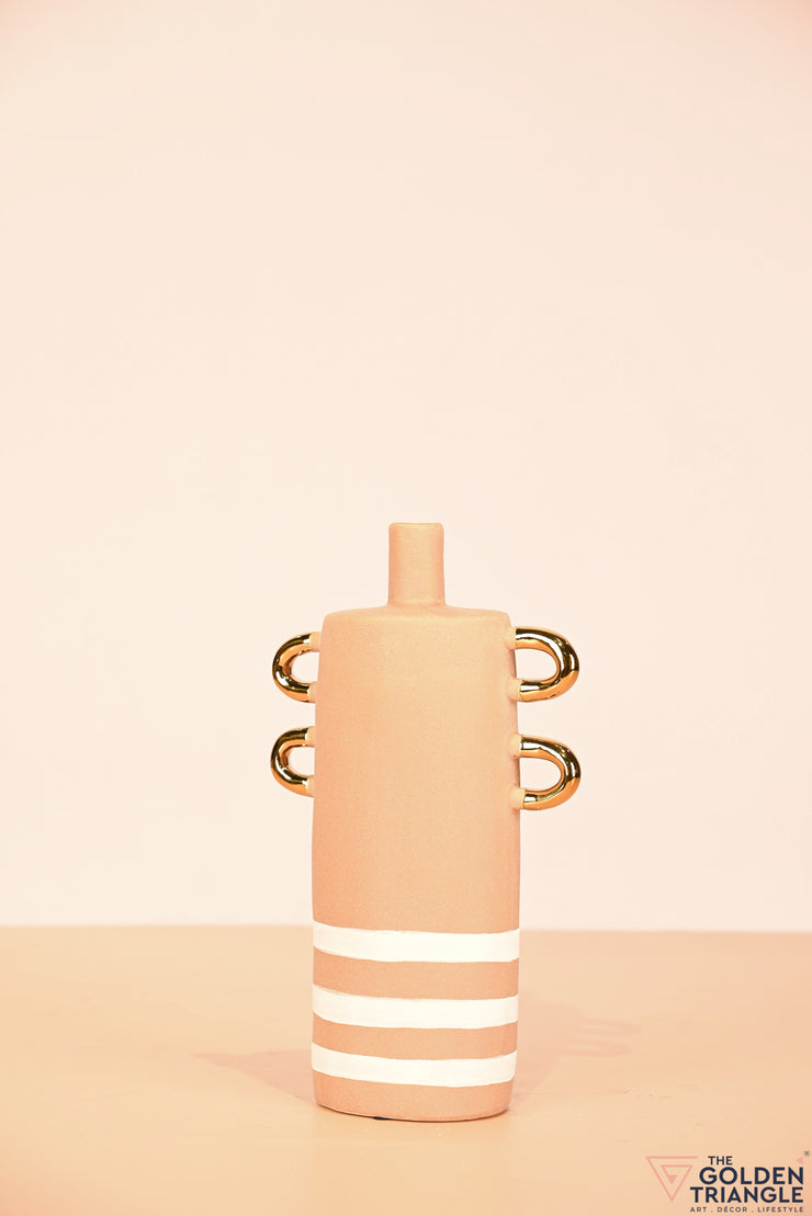 Vellichore ceramic vase - Peach