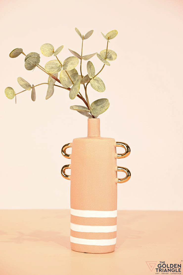 Vellichore ceramic vase - Peach