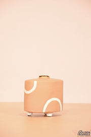 Vale ceramic Vase - Peach