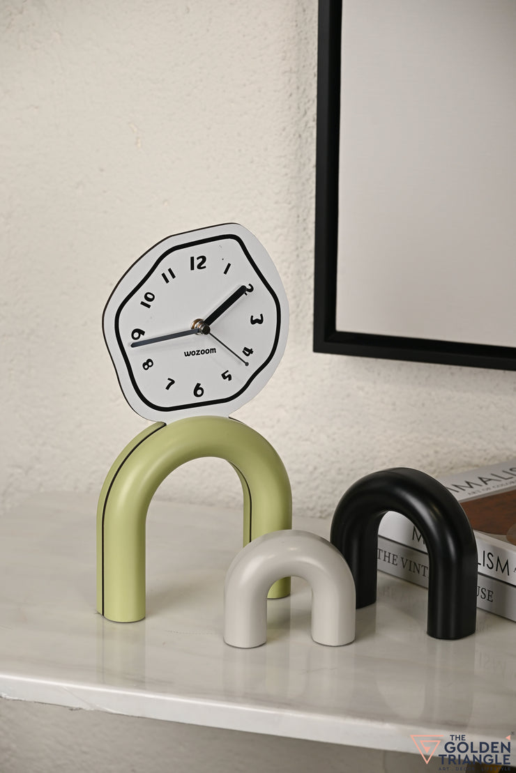 Nectar Table Clock - Mint Green