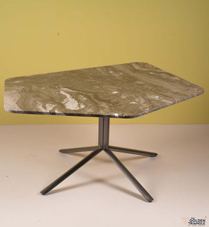 Minimo - Marble and Metal Side Table