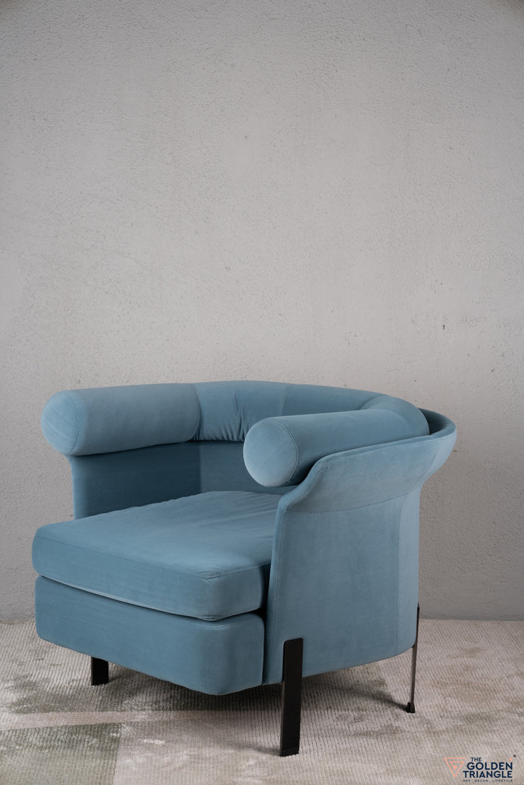 Dax Lounge Chair - Blue