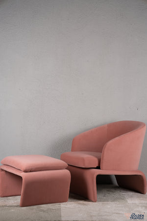 Cape Lounge Chair with Footrest