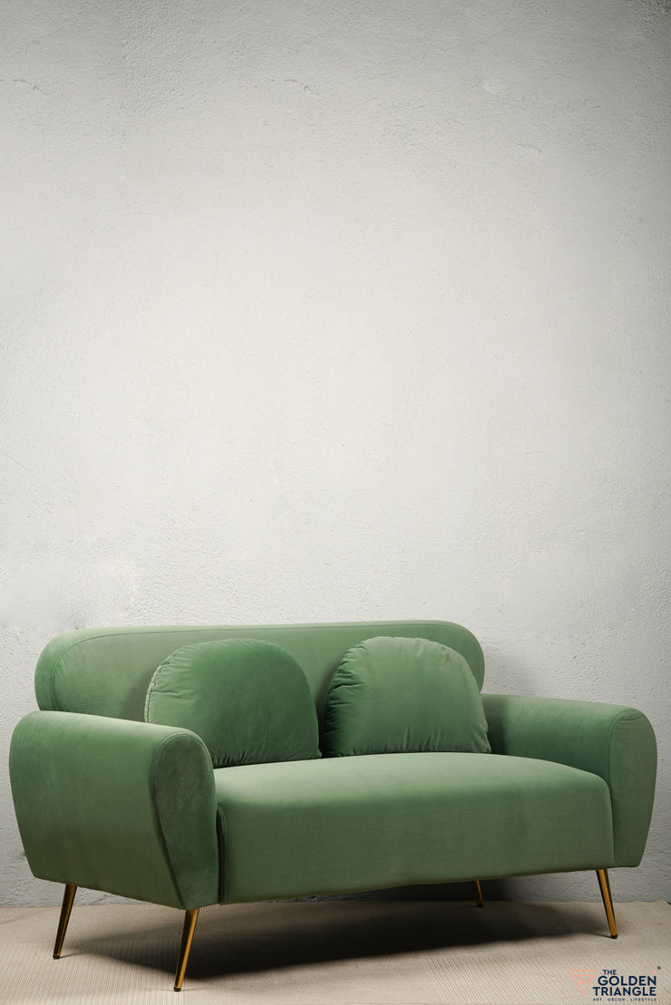 Kenneth Two Seater Sofa - Green