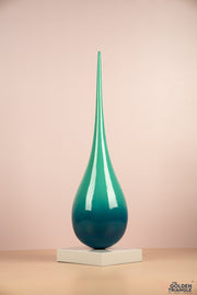 Drop 3 Ft Sculpture - Turquoise Ombre