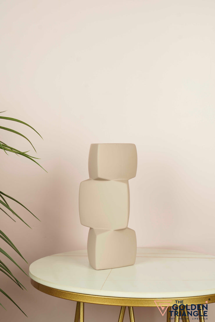 Coco Ceramic Vase - Mauve