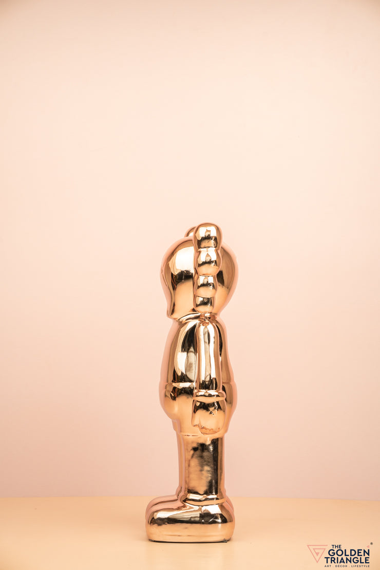 Companion - Metallic Standing Figurine - Rosegold