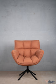 Cooper Swivel Chair - Tan