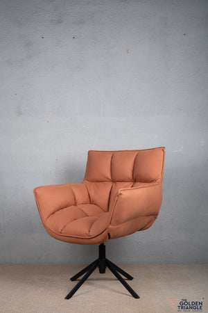 Cooper Swivel Chair - Tan