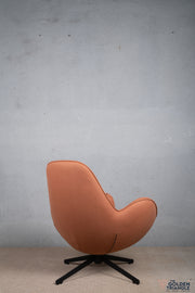 Carl Swivel Chair - Tan