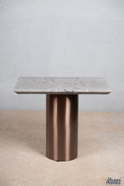 Capo Pedestal Side Table