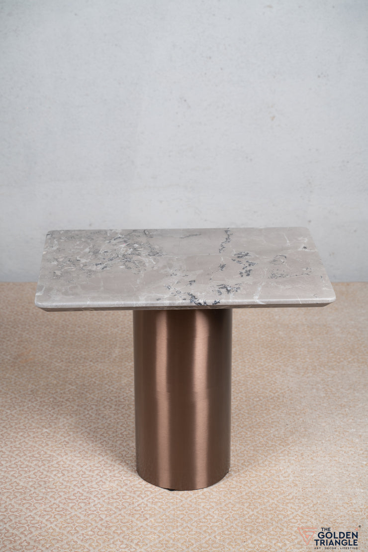 Capo Pedestal Side Table