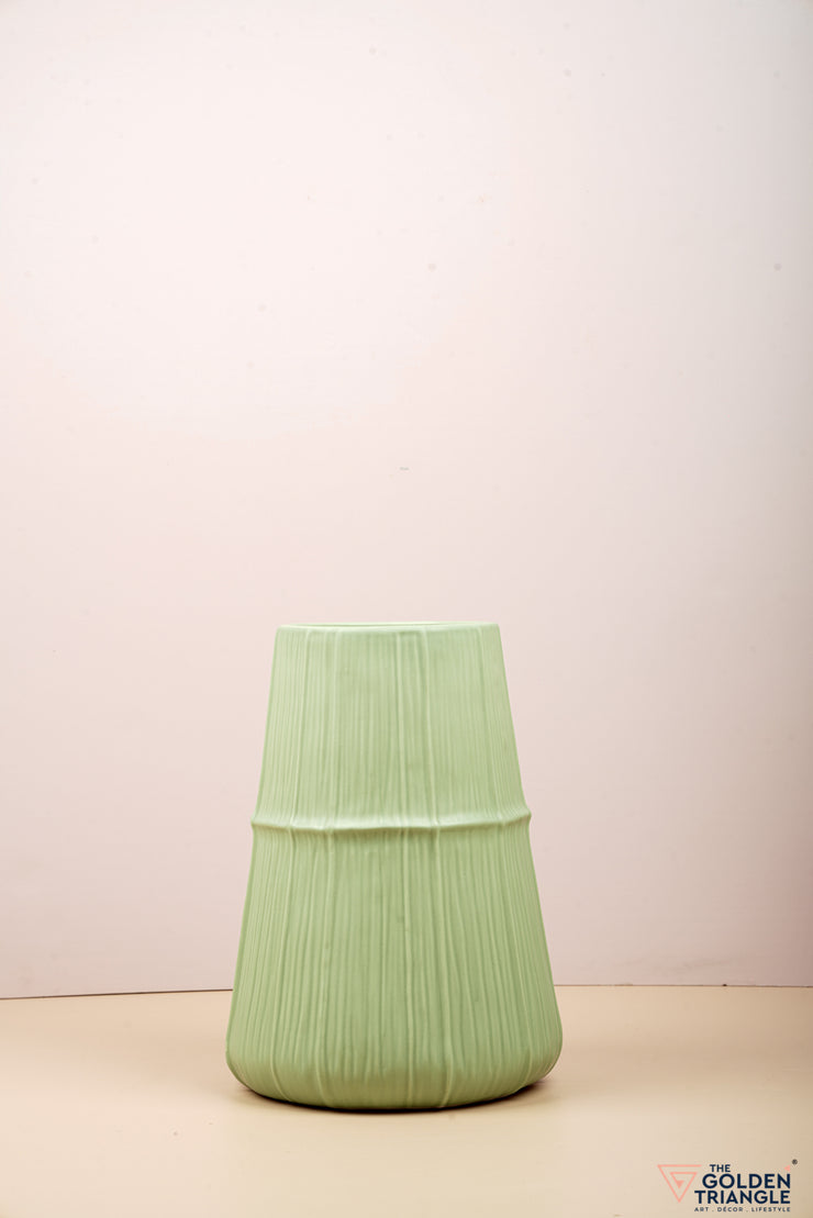 Cusco Mint Green Ceramic Vase