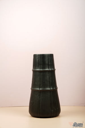 Cusco Black Ceramic Vase