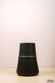Cusco Black Ceramic Vase