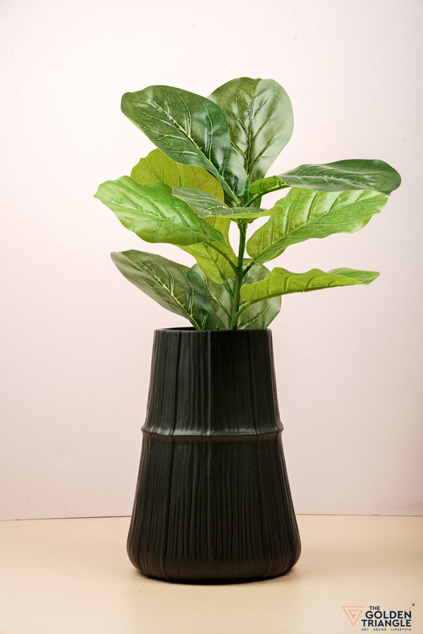 Cusco Black Ceramic Vase