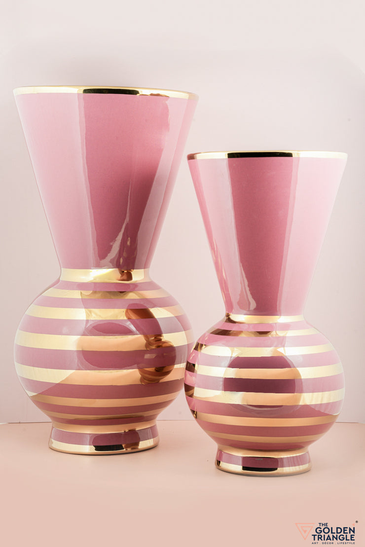 Pink Candy Ceramic vase