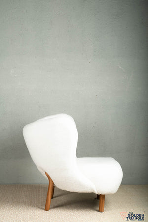 Petra Lounge Chair  -  White